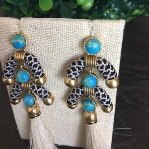 Stella & Dot Tassel Earrings